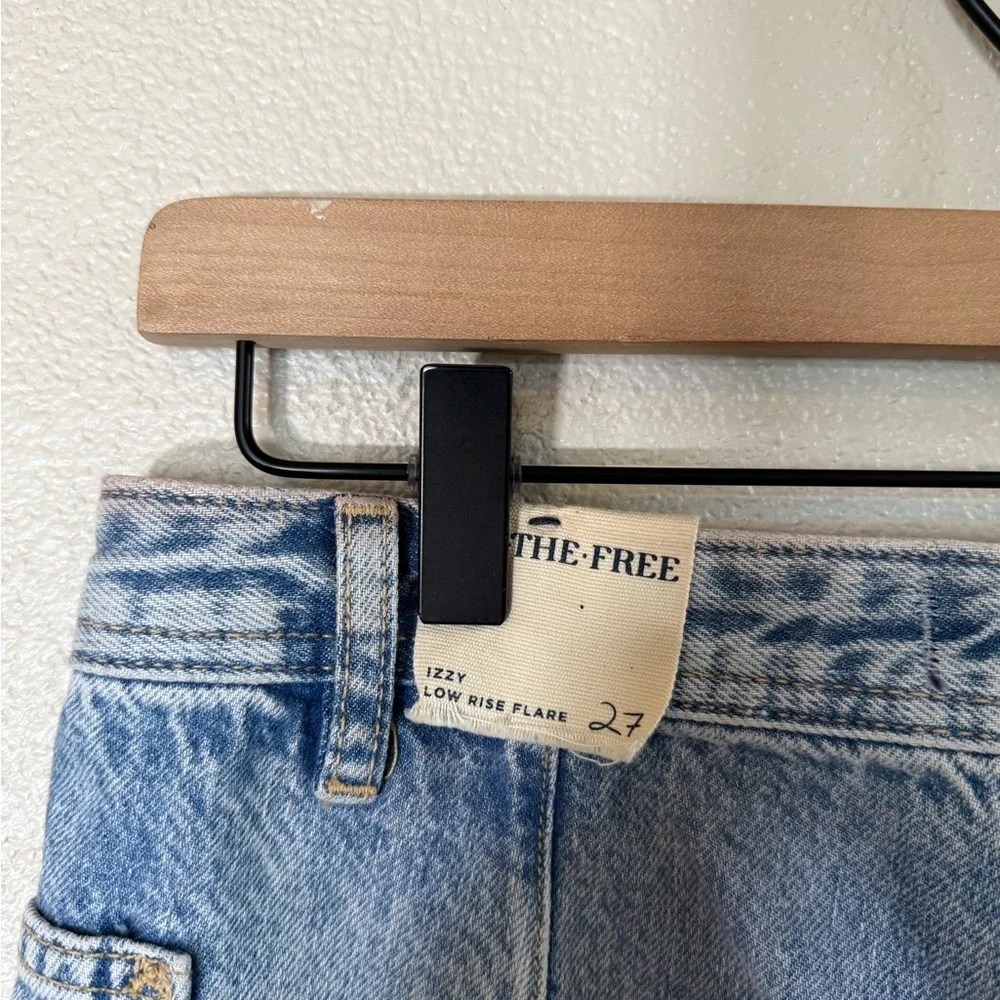 NWT Free People We The Free Izzy Low Rise Flare Jeans 27